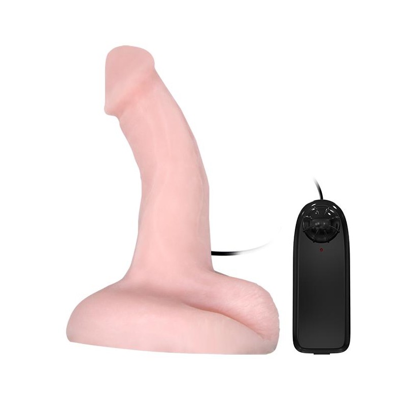 Realistyczne silikonowe dildo z wibracjami penis